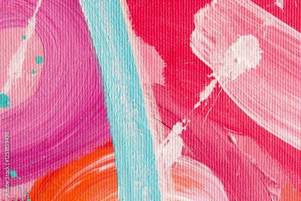 Obraz Detail of the Painting as a Background