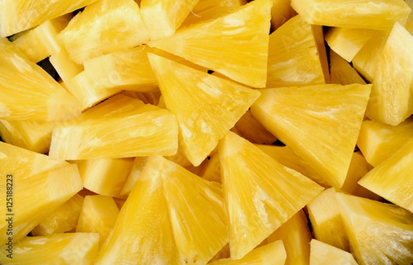 Obraz Zamknij Pineapple Tekstura tła