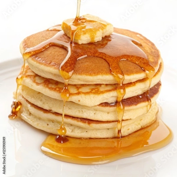 Fototapeta pancakes photo, isolated