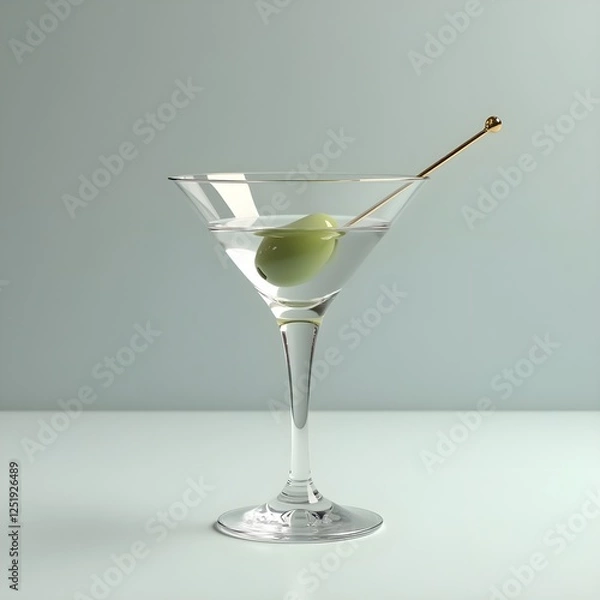 Obraz Martini with an Olive