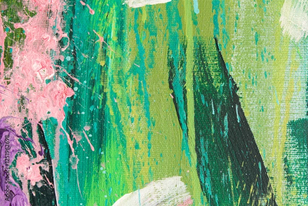 Obraz Detail of the Painting as a Background