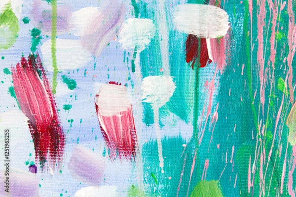 Obraz Detail of the Painting as a Background