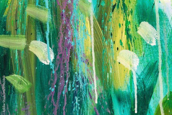 Fototapeta Detail of the Painting as a Background