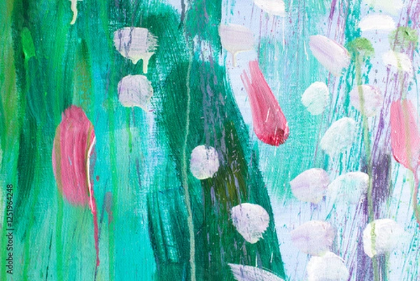 Obraz Detail of the Painting as a Background
