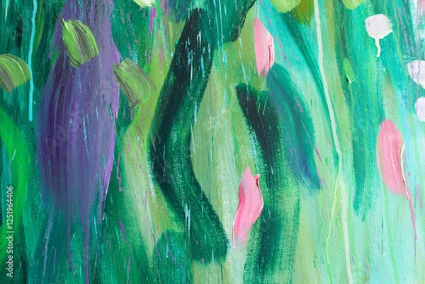 Obraz Detail of the Painting as a Background
