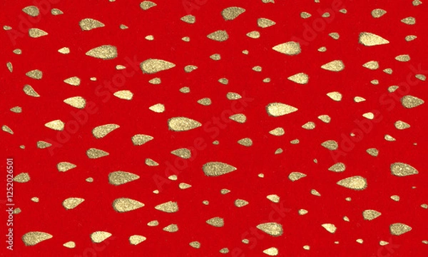 Fototapeta red, gold 
abstract stain texture background banner 