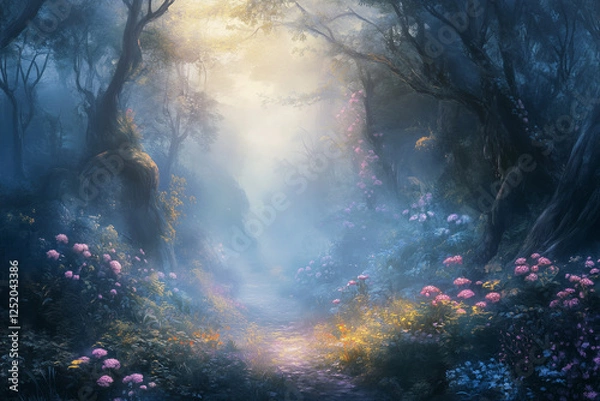 Obraz abstract background with stars