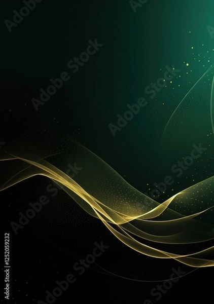 Fototapeta Abstract Particle Technology Background	