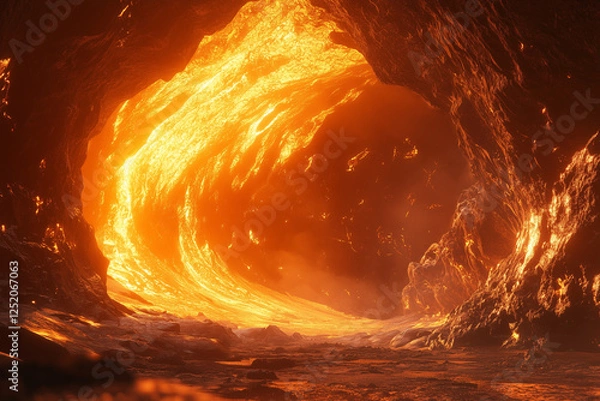 Obraz fire in the sky