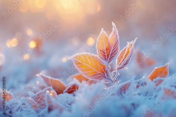 Obraz yellow flower in autumn