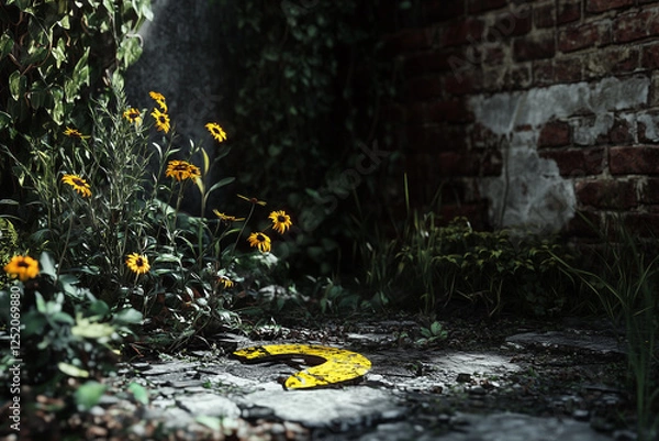 Obraz autumn leaves in water