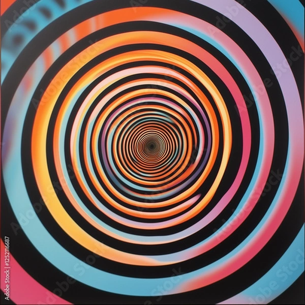 Fototapeta abstract spiral background