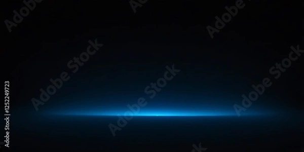 Fototapeta Blue gradient background grainy glowing blue light on dark backdrop noise texture effect banner header design,backgrounds, colors, curve, 156