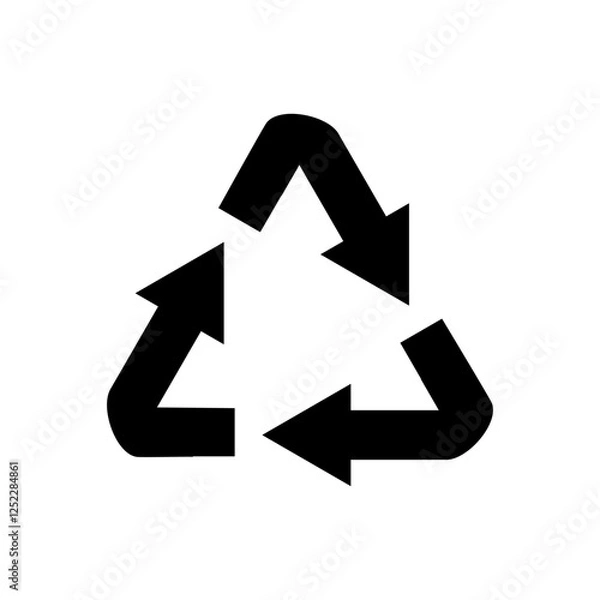 Fototapeta リサイクルマーク　アイコン
