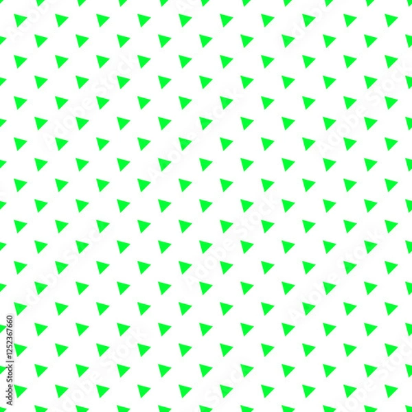 Fototapeta Green Triangle45D Seamless Pattern Tile