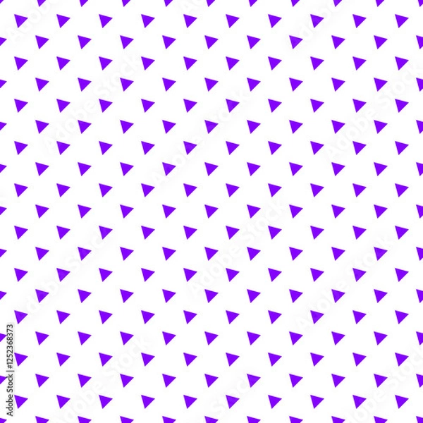 Fototapeta Dark Purple Triangle45D Seamless Pattern Tile