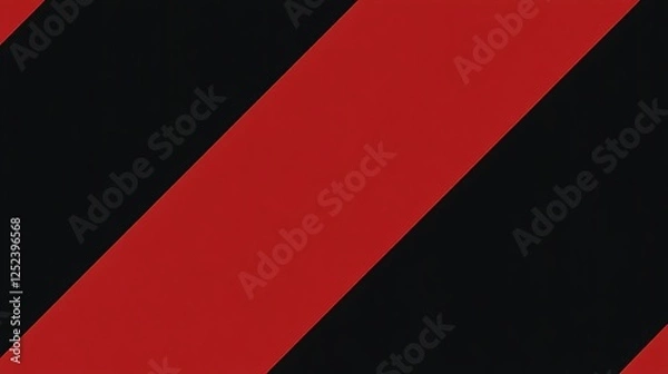 Fototapeta Abstract Red And Black Diagonal Stripes Background