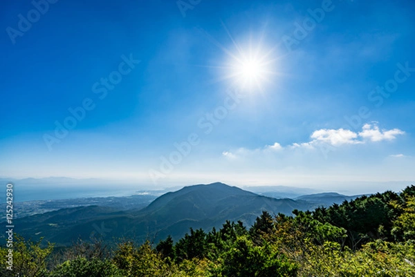 Fototapeta 普賢岳　雲仙　島原半島