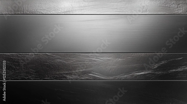 Obraz brushed metal plate,abstract texture banner header backdrop design