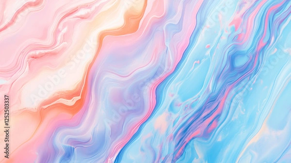 Obraz abstract colorful background with waves