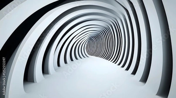 Fototapeta Dynamic Diagonal Grayscale Abstract Background with Empty Center for Corporate Design