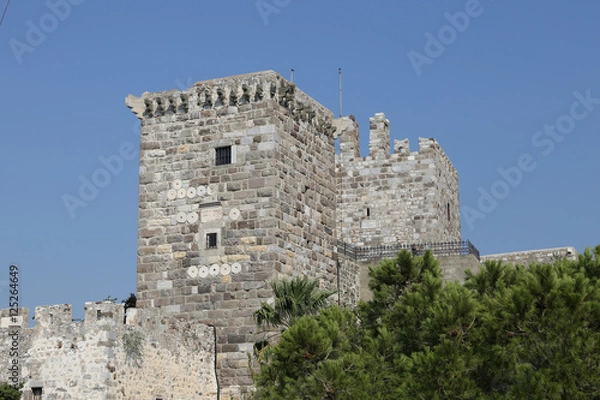 Obraz Tower of Bodrum Castle in Turkey