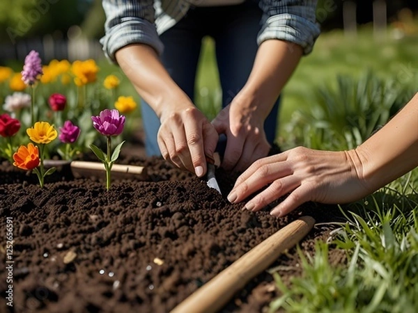 Obraz Gardening spring 