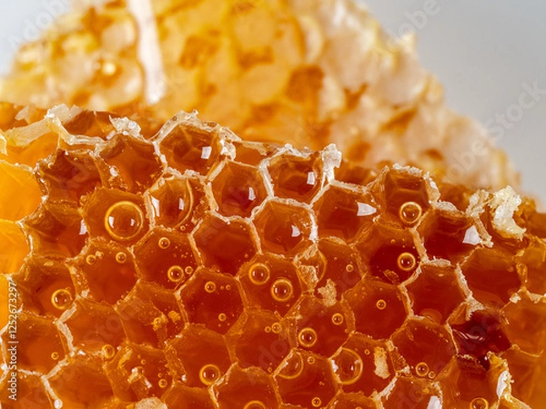 Obraz Beekeeping, beekeeper at work, bees in flight