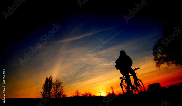 Fototapeta abendfahrt