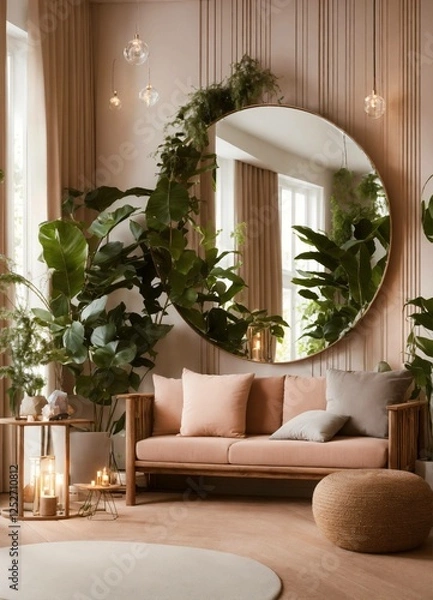 Fototapeta living room interior