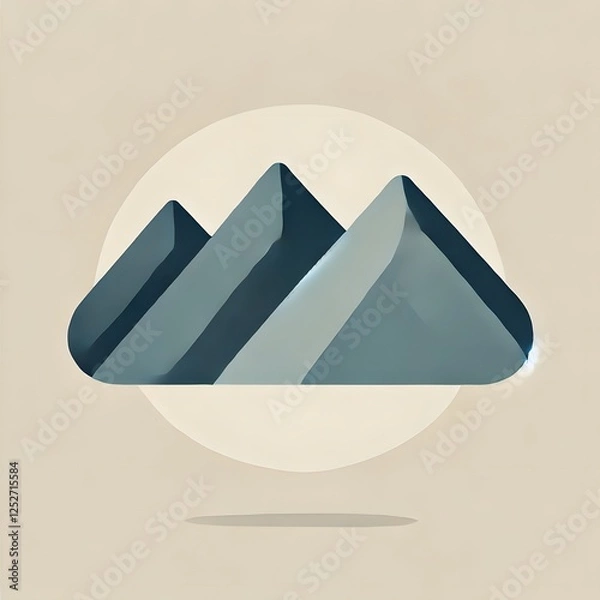 Obraz abstract geometric background