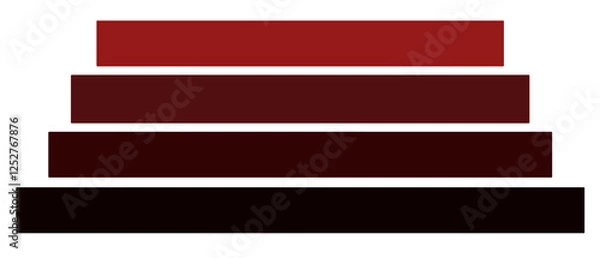 Fototapeta Multicolor Rectangular Label Design Pack