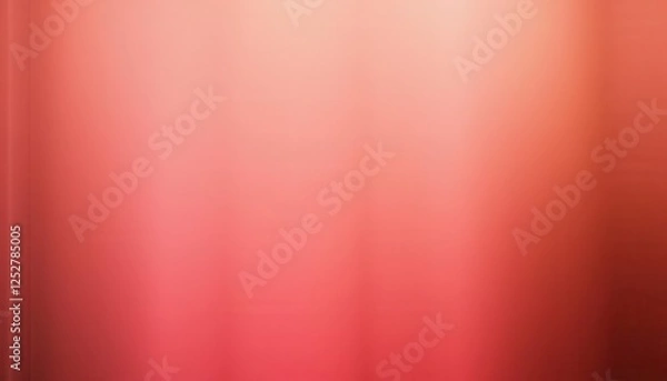 Obraz Red gradient texture background, blurry lines, studio shot, website design