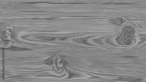 Fototapeta Realistic gray color wood texture abstract background vector illustration, premium wood texture.