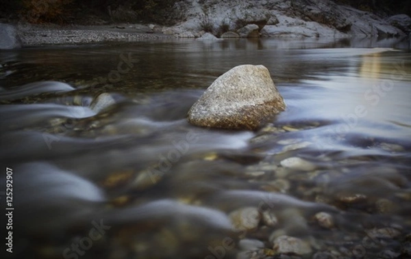 Obraz longue exposition de rivière