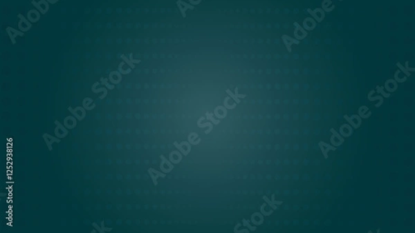 Fototapeta Abstract background with a subtle, pixelated or dot matrix pattern, creating a sense of depth and visual interest. The dark teal color palette evokes a sense of mystery