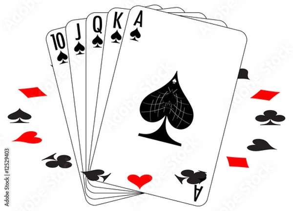 Obraz Playing cards
