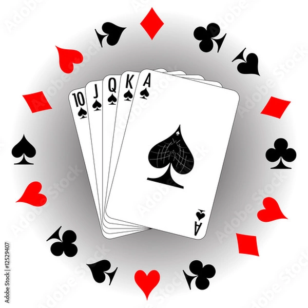 Obraz Playing cards