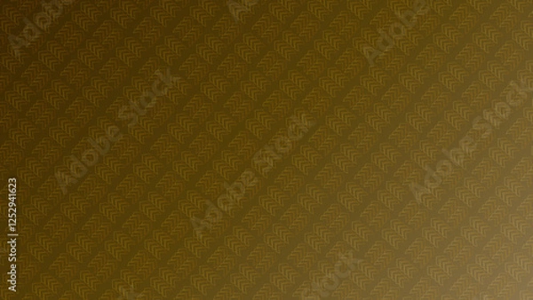 Fototapeta Geometric arrow pattern design.
Sophisticated geometric pattern featuring repeating diagonal arrows in rich gold tones on a deep olive background