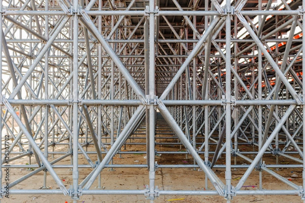 Fototapeta scaffolding elements