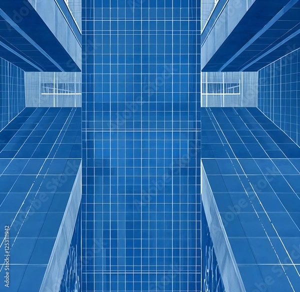 Obraz modern architecture background
