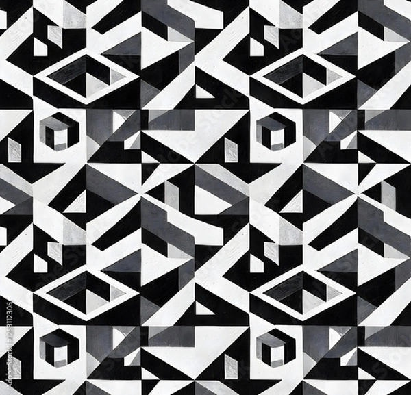 Obraz abstract geometric background