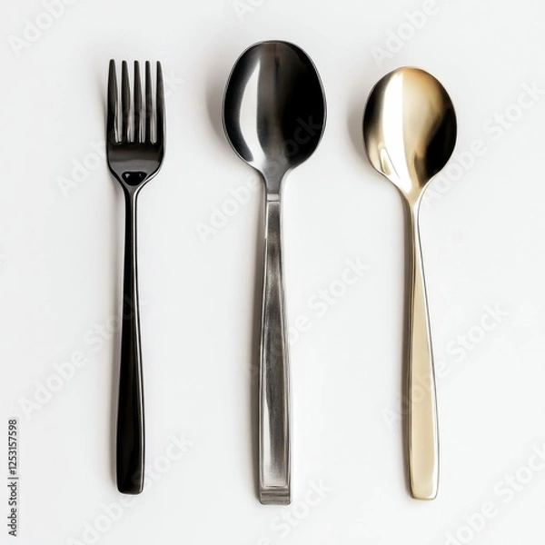 Fototapeta Elegant Specialty Utensils for Stylish Food Presentation