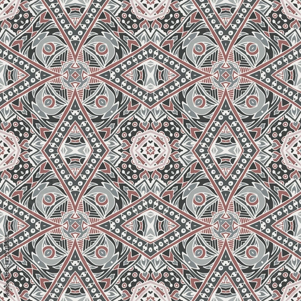 Fototapeta damask luxury seamless vector pattern background