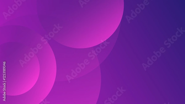 Fototapeta Abstract pink and blue gradient purple shapes overly background design