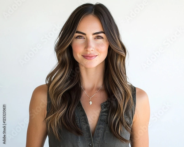 Fototapeta close up portrait of a woman	