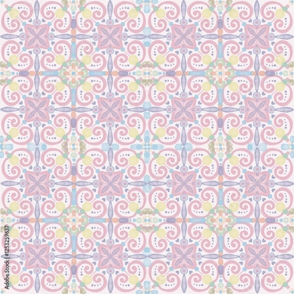 Obraz seamless floral pattern