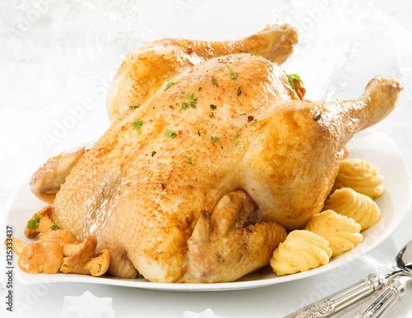 Obraz Chapon, Poulet de noel