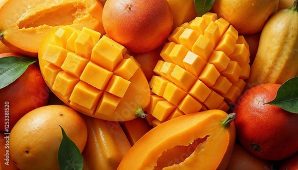 Obraz fruit and vegetables