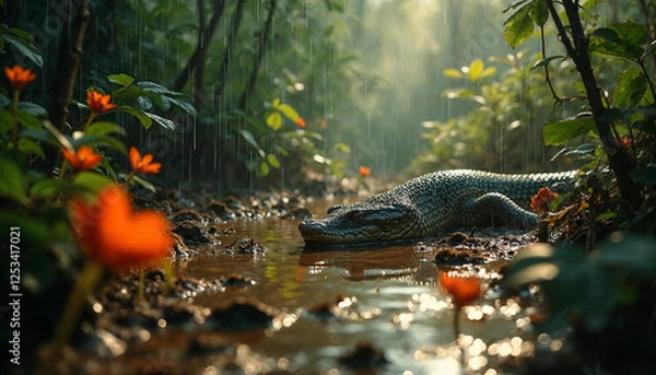 Obraz fish in the pond